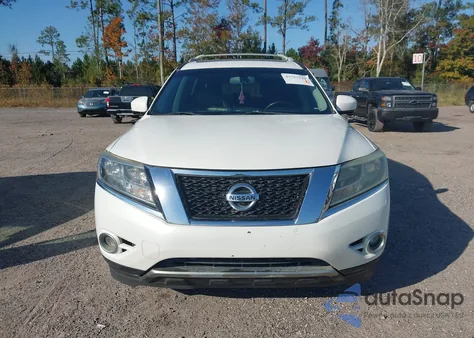 2013 Nissan Pathfinder Platinum из США, поврежденный, VIN 5N1AR2MM5DC660506